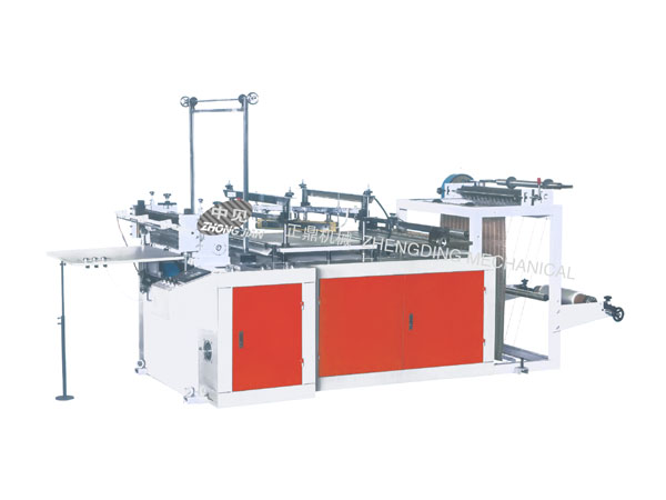 三角袋熱封冷切制袋機